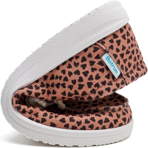 Women's Coffee Casual Slip On Deck Canvas Loafers Sneakers Boot Shoes - Picture 6 of 8